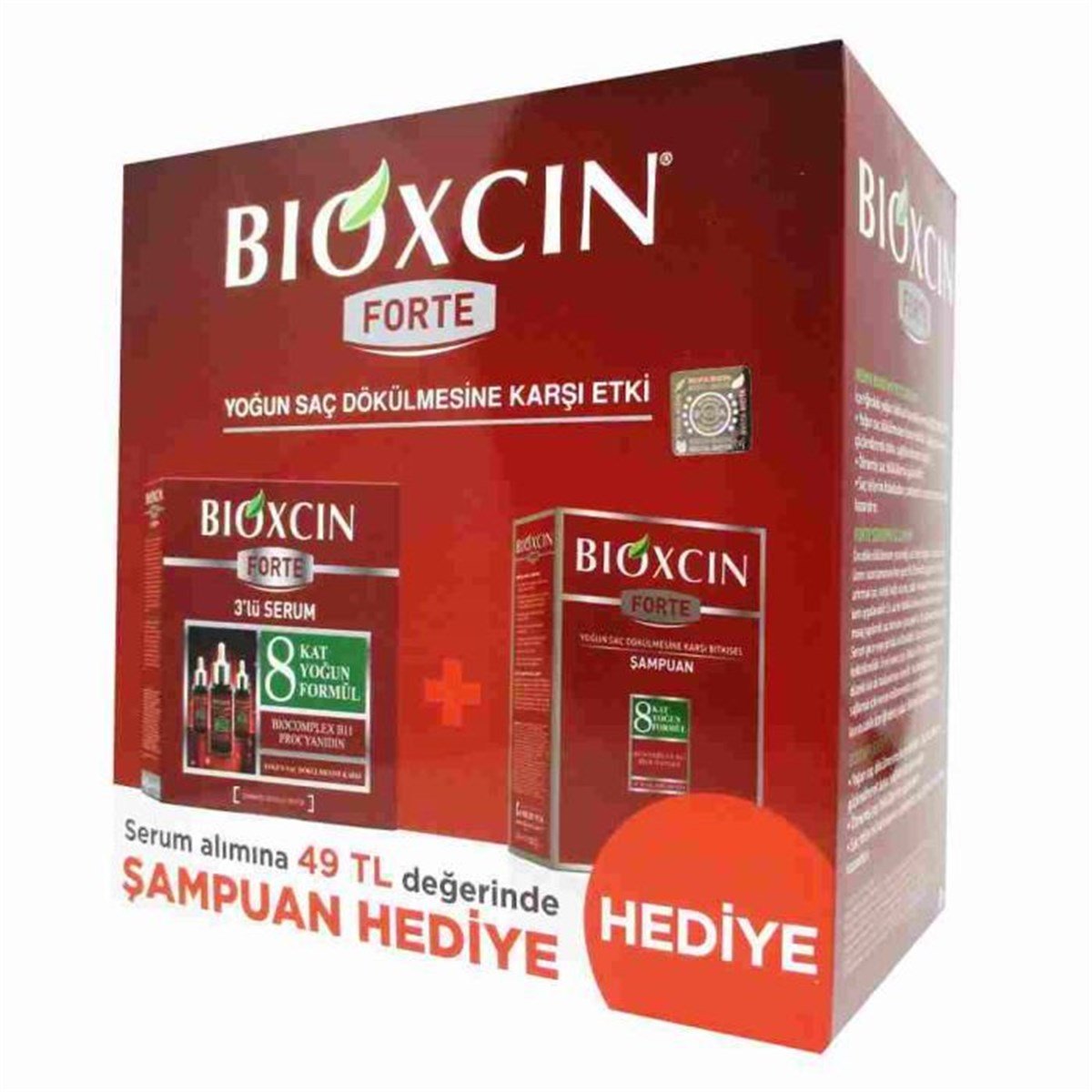 Bioxcin Forte Serum+Şampuan Hediyeli Fiyatları | Dermosiparis.com