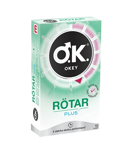 Okey Rötar Plus 10'lu Prezervatif Fiyatları | Dermosiparis.com