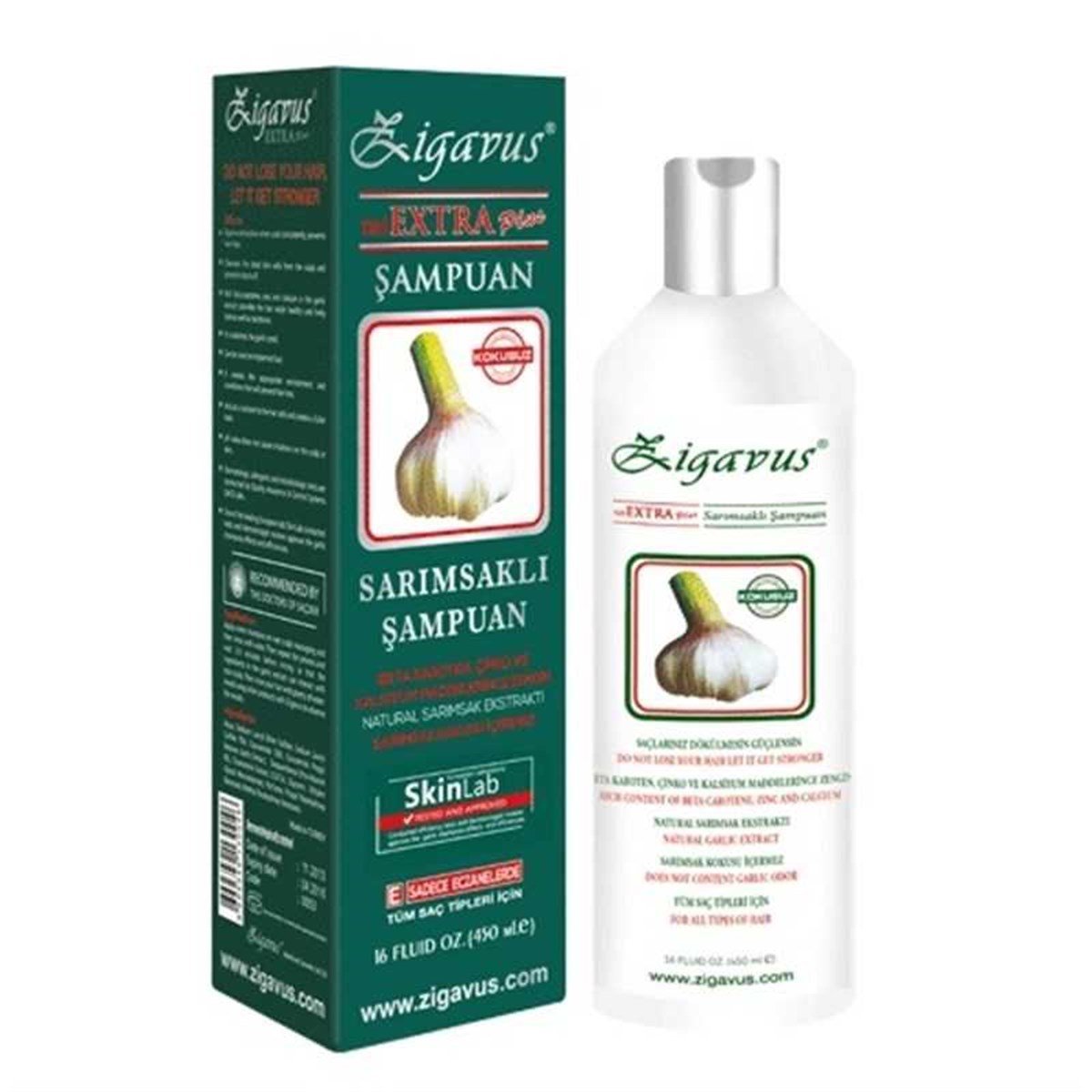 Zigavus Extra Plus Sarımsaklı Şampuan 250ml Fiyatları | Dermosiparis.com