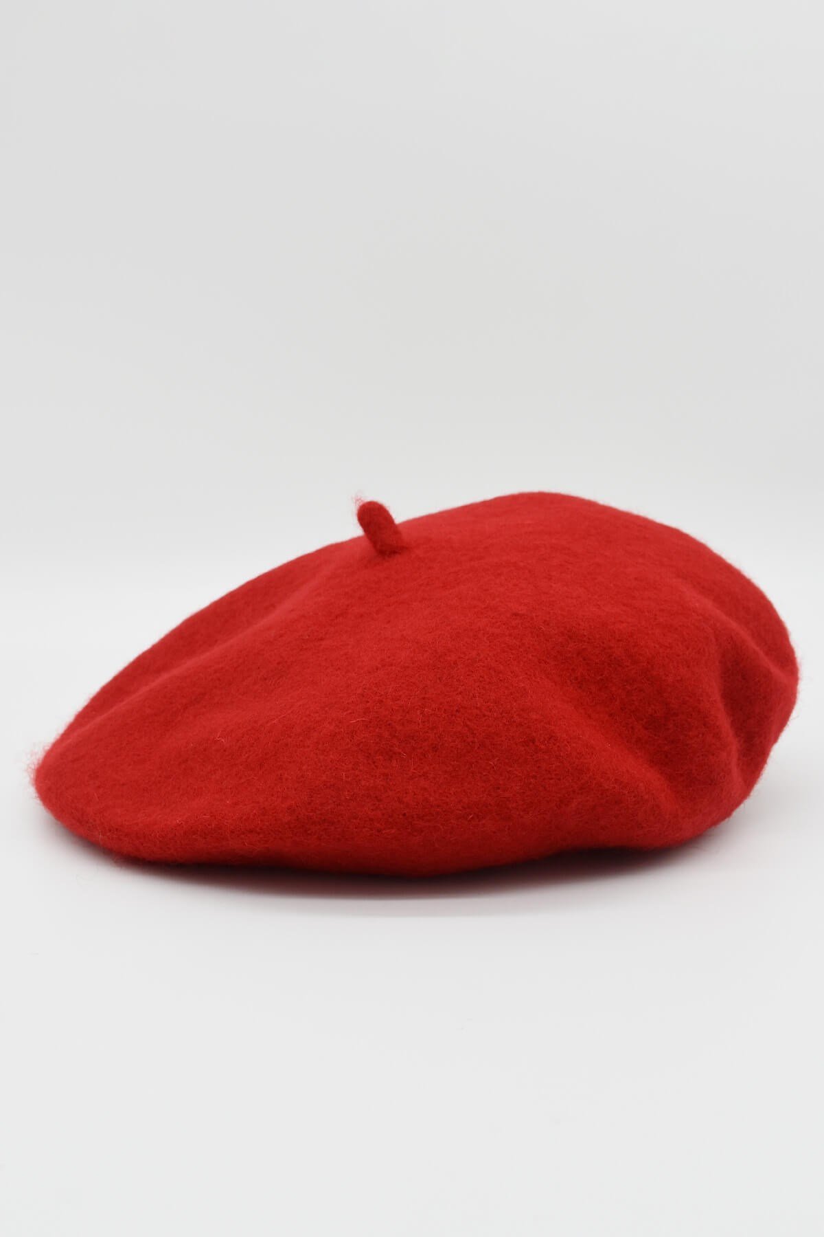 Külah Kırmızı Ressam Bere %90 Yün Şapka KLH6798