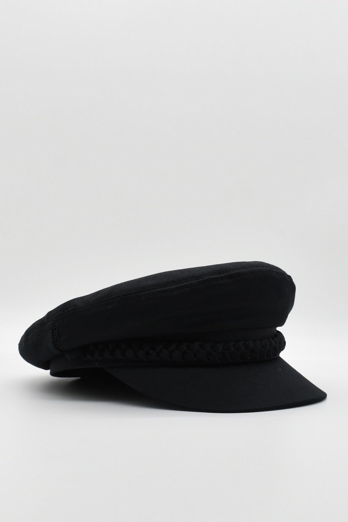 Külah Kadın Kaptan Şapka Yazlık Baker Boy Cap - Siyah KLH0570