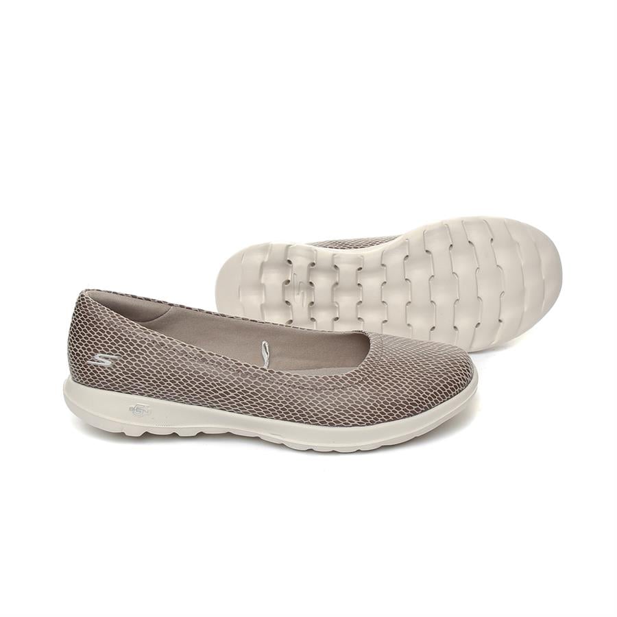 Skechers go walk lite taupe new arrivals