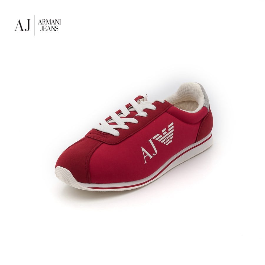 Armani KIRMIZI Erkek Sneaker 0653331Y4 ARMANI MEN FOOTWEAR ROSSO - RED