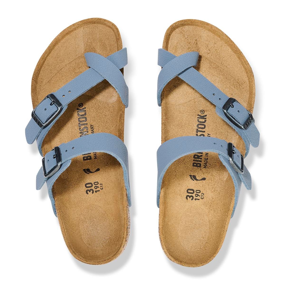 Kad n Terlik 1026407 Birkenstock MAYARI KIDS BF NU ELEMENTAL BLUE