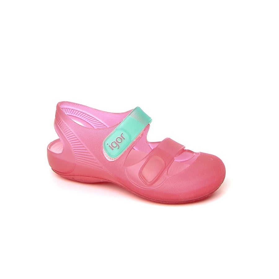 PEMBE Kız Çocuk Sandalet S10146 BONDI BICOLOR IGOR 046-FUCSIA-AGUAMARINA  24-26
