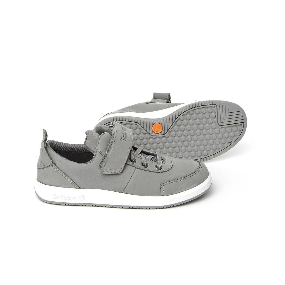 Timberland GR Erkek Cocuk Sneaker Gunluk CA1O7G TIMBERLAND COURT SIDE OXFORD W STRAP GRAPHITE NATUREBUCK