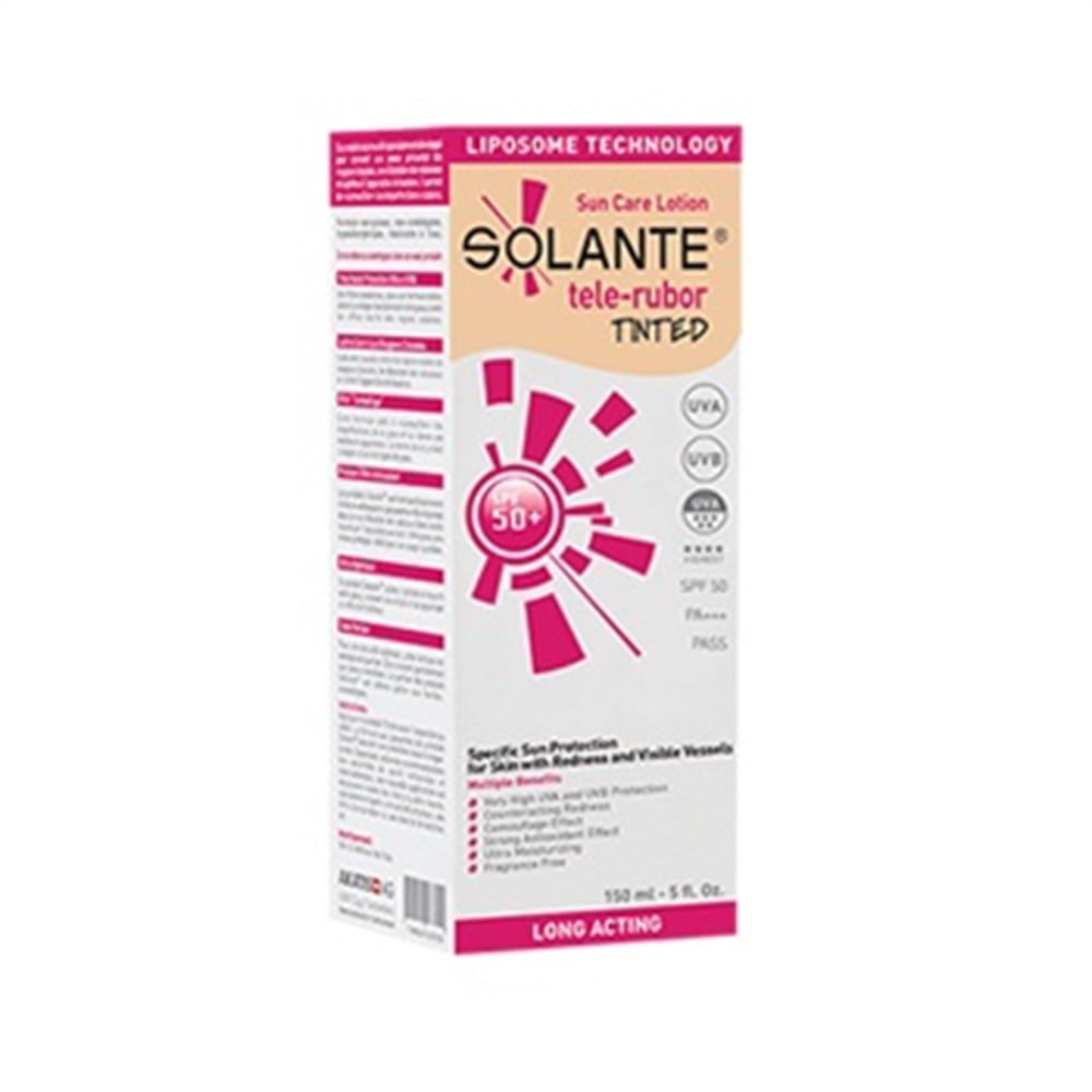 Solante Tele-Rubor Tinted SPF 50+ Güneş Koruyucu 150 ml