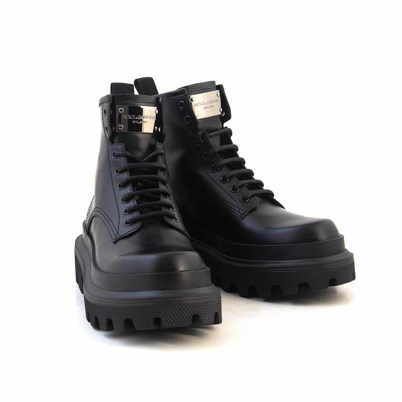 Dolce Gabbana Leather Men's Boots