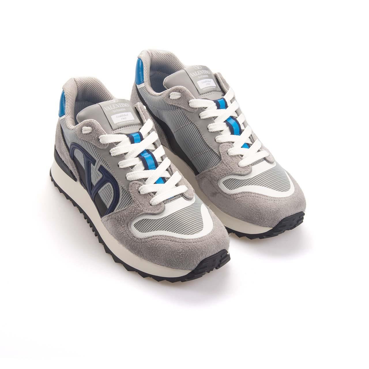 Valentino Garavani Erkek Gri Spor Sneaker 4Y2SOH17 Mocassini