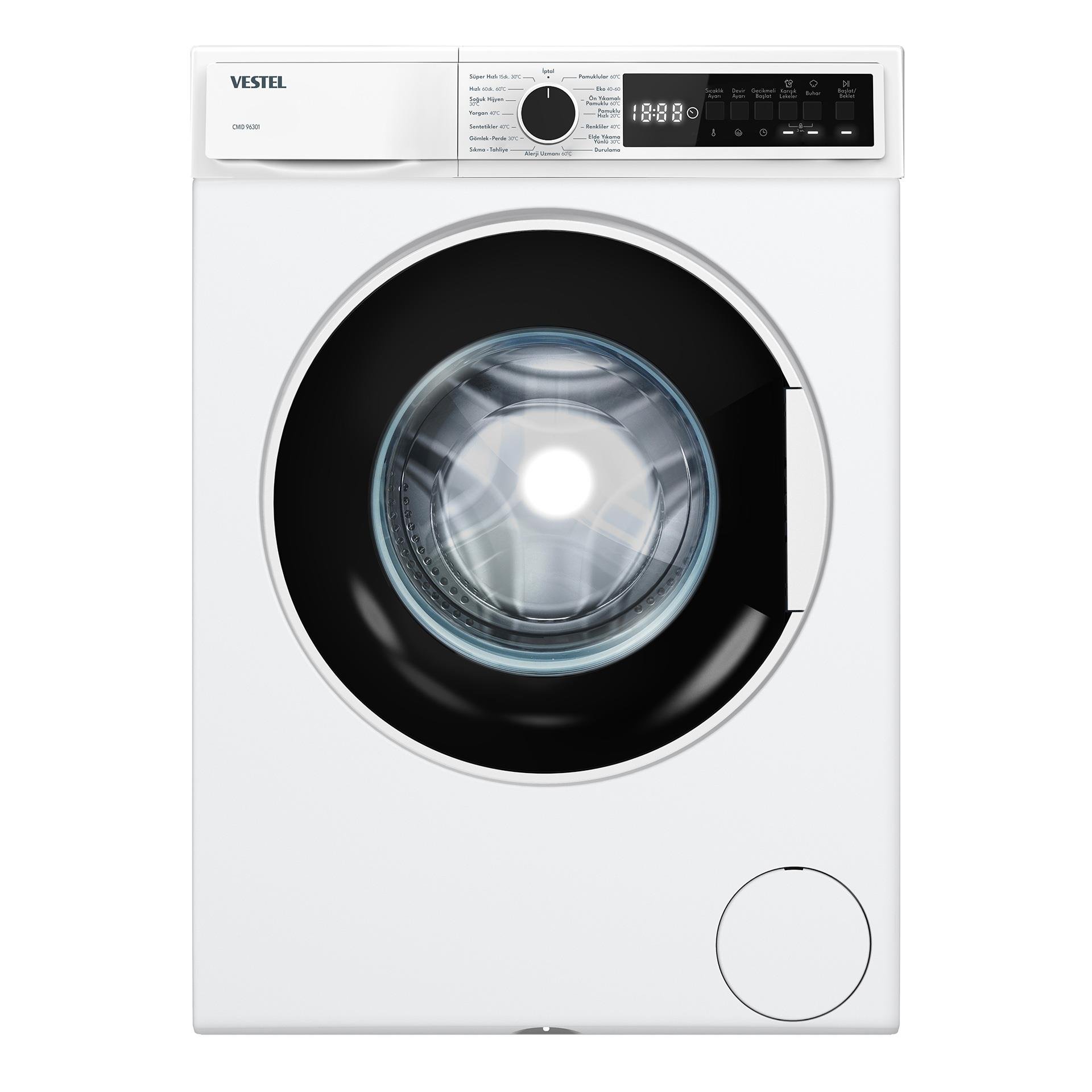 Vestel CMID 96301 9 Kg Çamaşır Makinesi | Hedef Avm