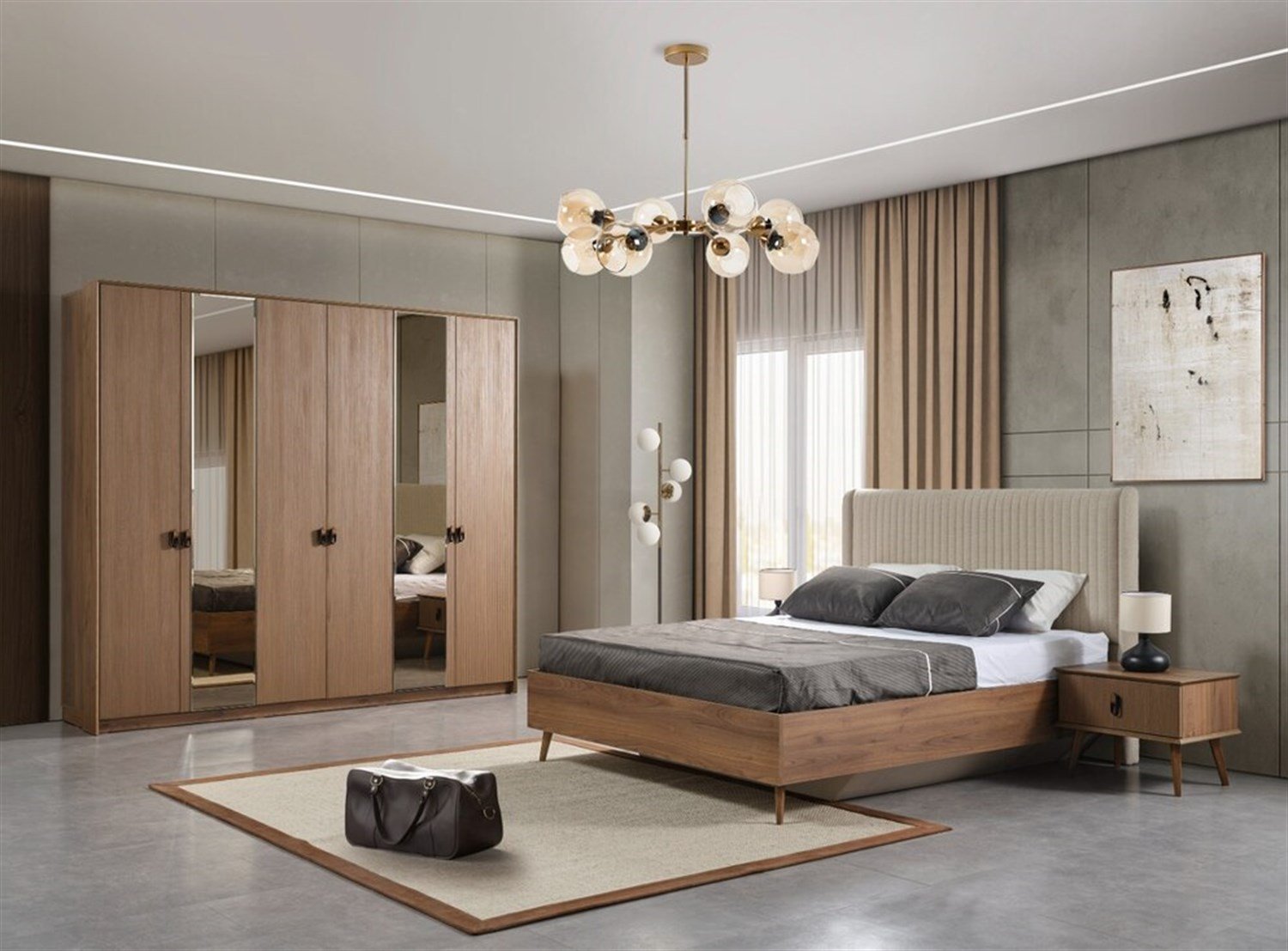 Bige Tosko 160'lık Karyola Başlığı - Hedef AVM'de Elden Taksitli Satış