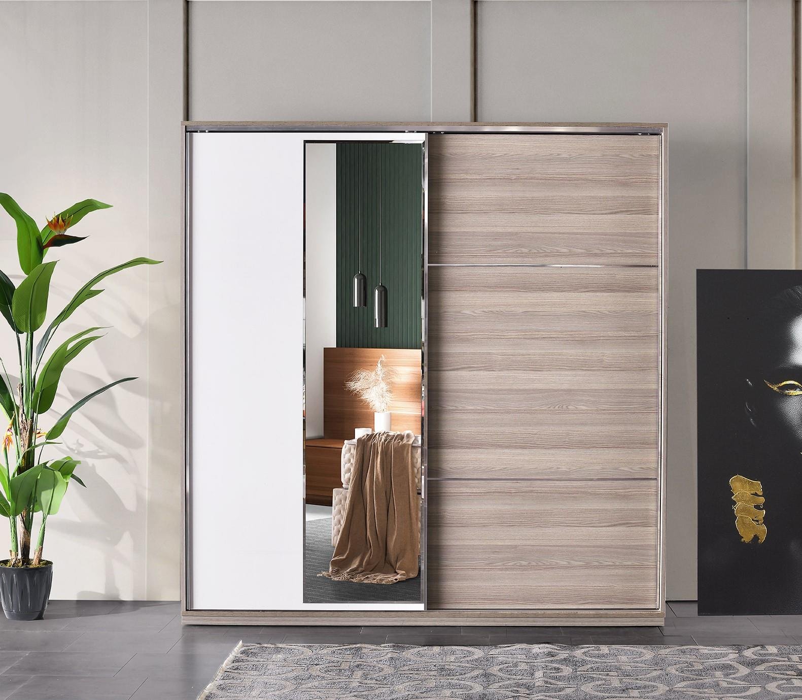 Vize Azra 160'lık Sürgülü Dolap-atlantis - Hedef AVM'de Elden