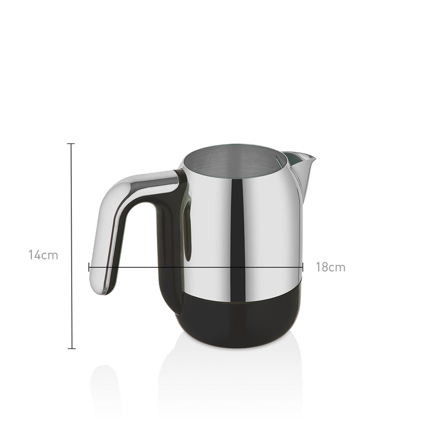 Korkmaz A861-01 Kahvekolik Twin Kahve Makinesi Siyah/Krom | Hedef Avm