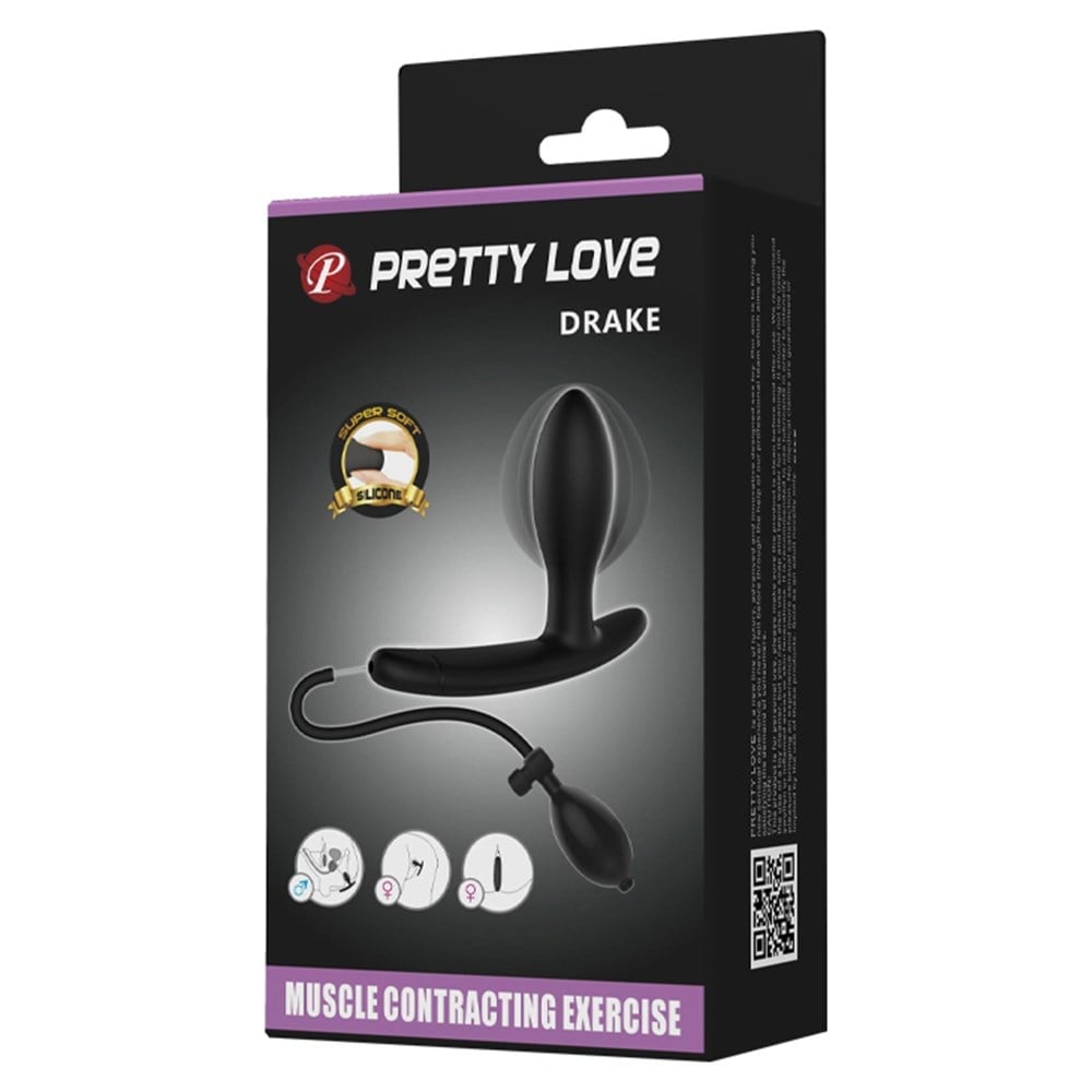 Şişebilen Pompalı Anal Plug