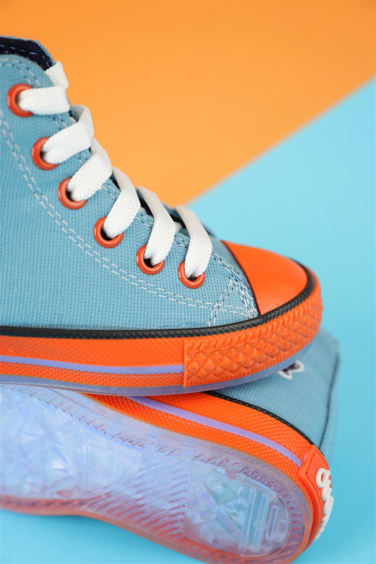 26 35 Numara Dudino Erkek ocuk A k Mavi Dustin Space Converse