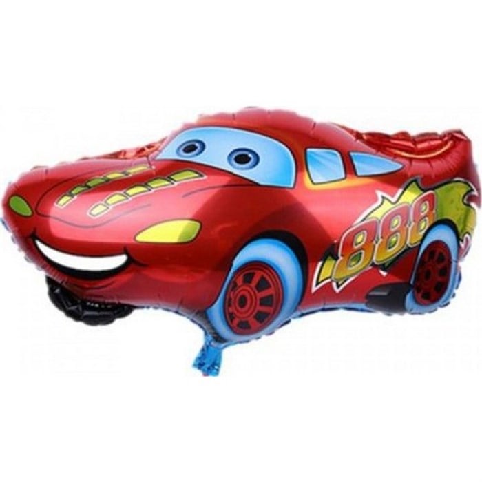 Araba Şeklinde Kırmızı Folyo Balon 55 cm