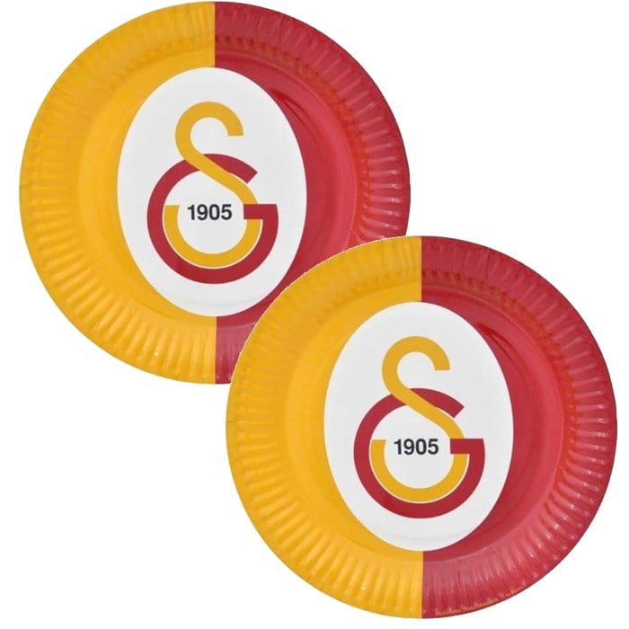 Galatasaray Doğum Günü Temalı Karton Tabak 8 Adet En Uygun Fiyata