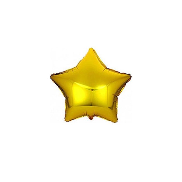 Yıldız Gold Folyo Balon - 20 cm