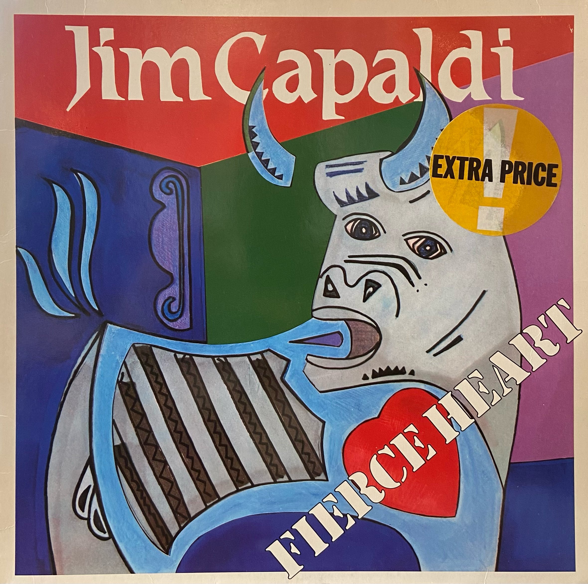 洋楽 Jim Capaldi Fierce Heart CD JIM CAPALDI - FIERCE HEART