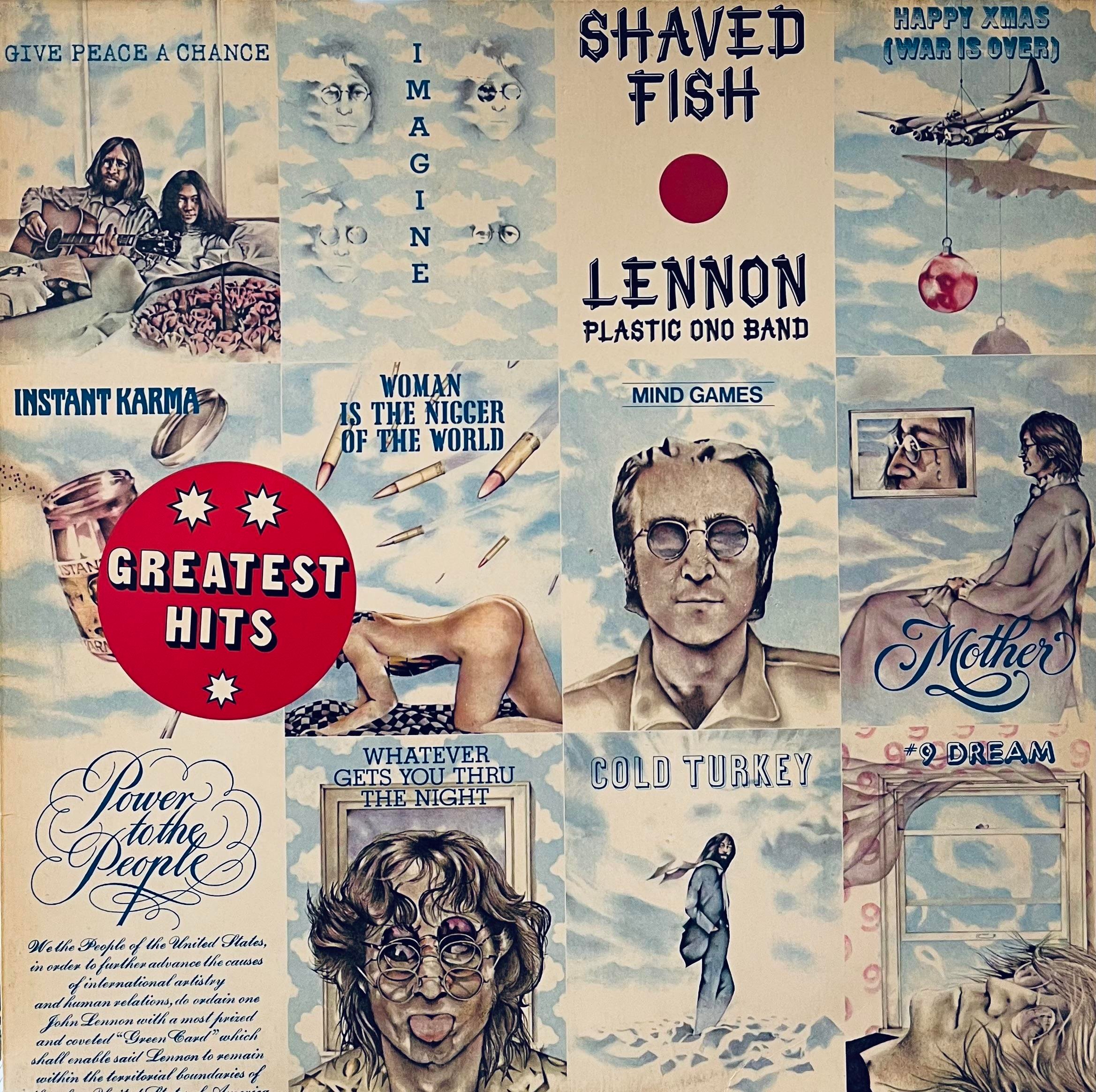 JOHN LENNON / PLASTIC ONO BAND - SHAVED FISH