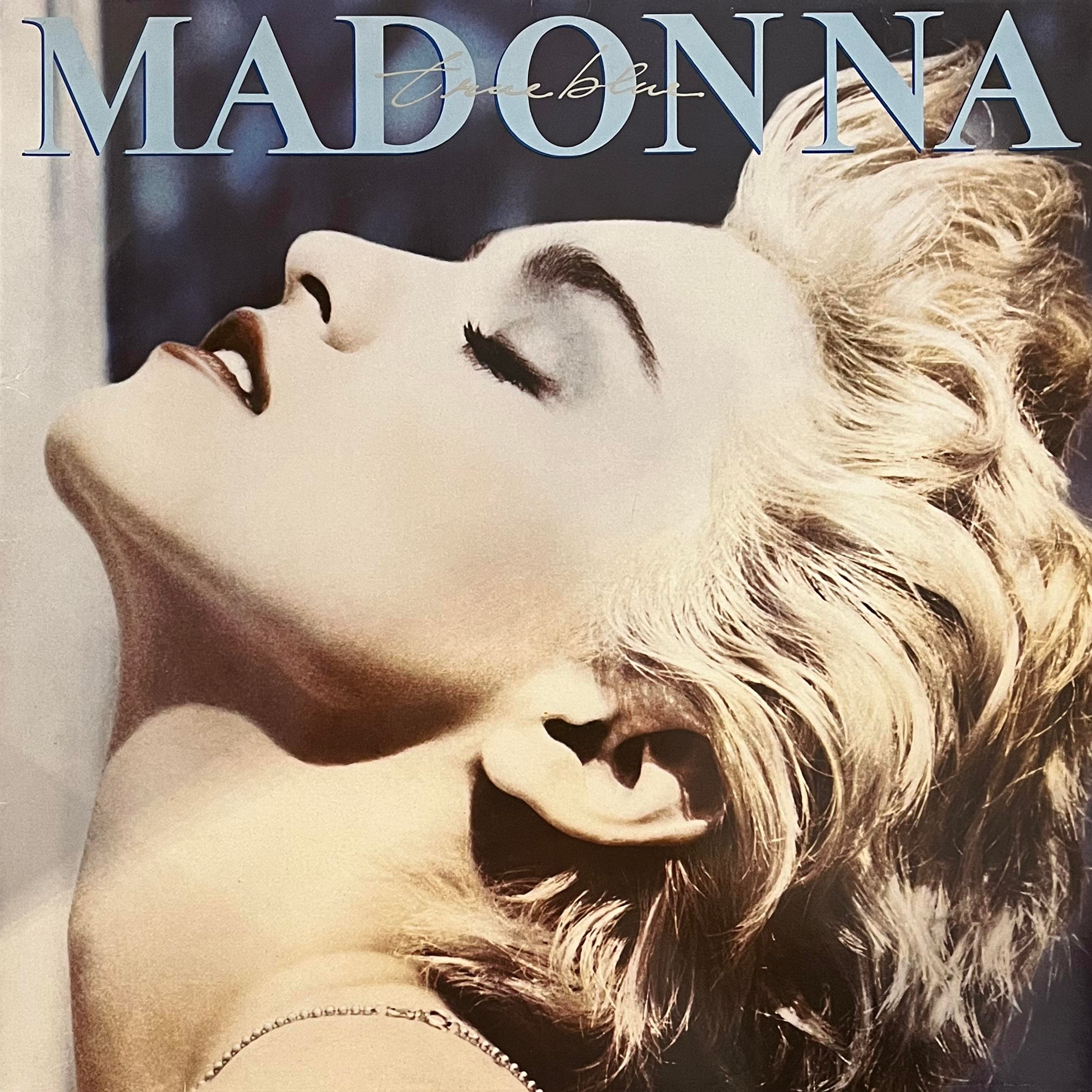 マドンナ　TRUE BLUE　RIAA認定 プラチナ・ディスク記念 額縁 MADONNA マドンナ TRUE BLUE RIAA認定 プラチナ・ディスク記念