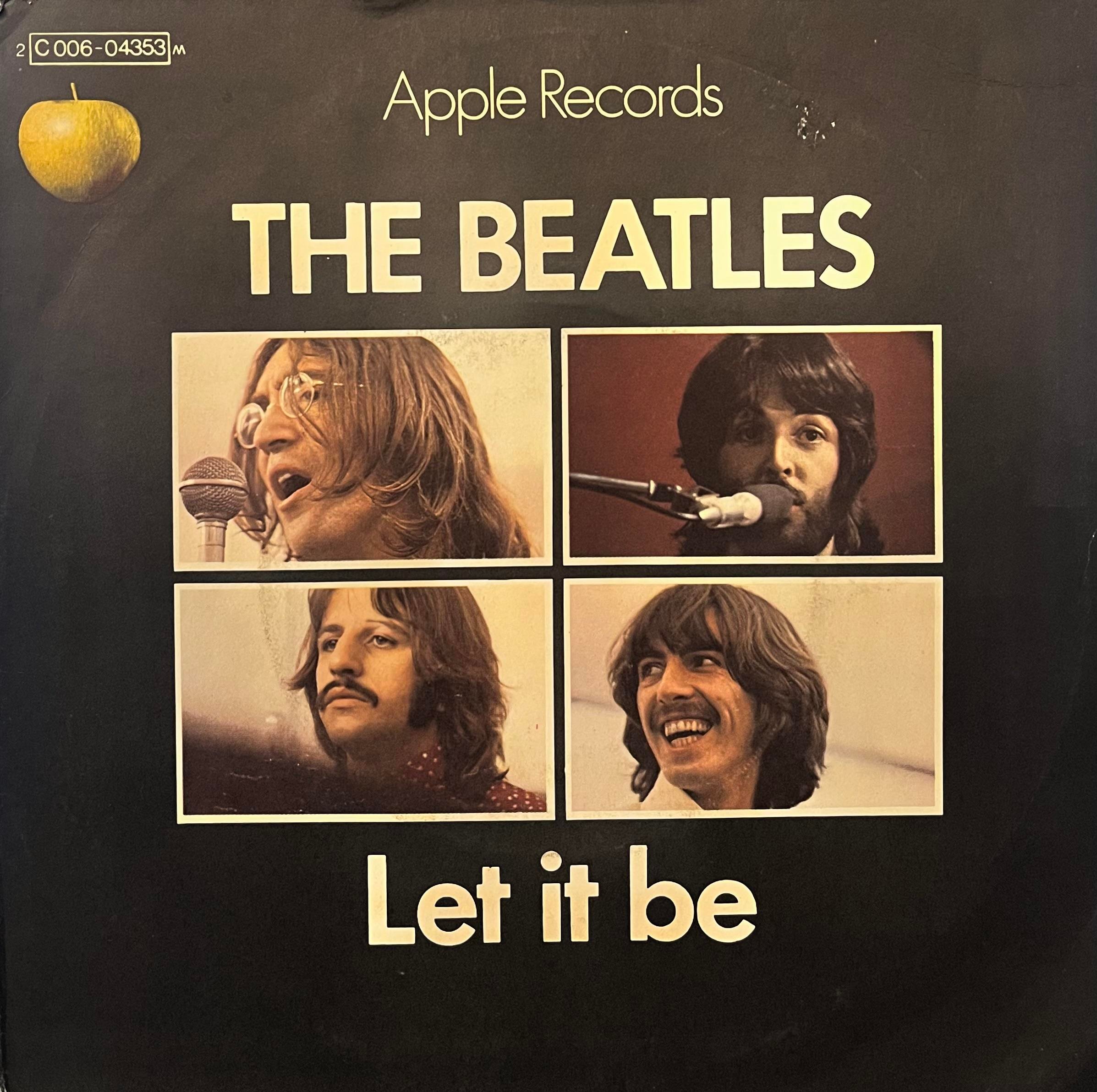 THE BEATLES  LET IT  BE...  海外盤 THE BEATLES - LET IT BE