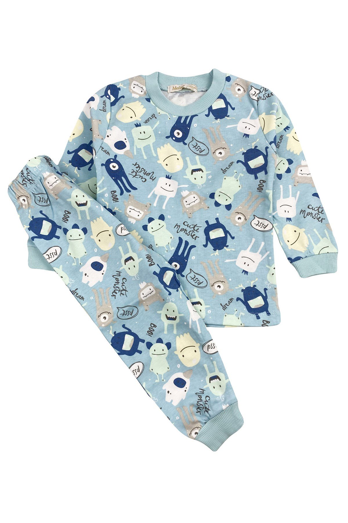 Boo Erkek Bebek Pijama Takımı I hansbebe