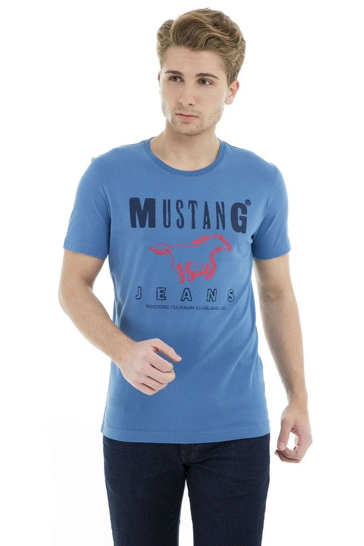 Mustang Erkek Tişört 04-M00237-559 | Urban One