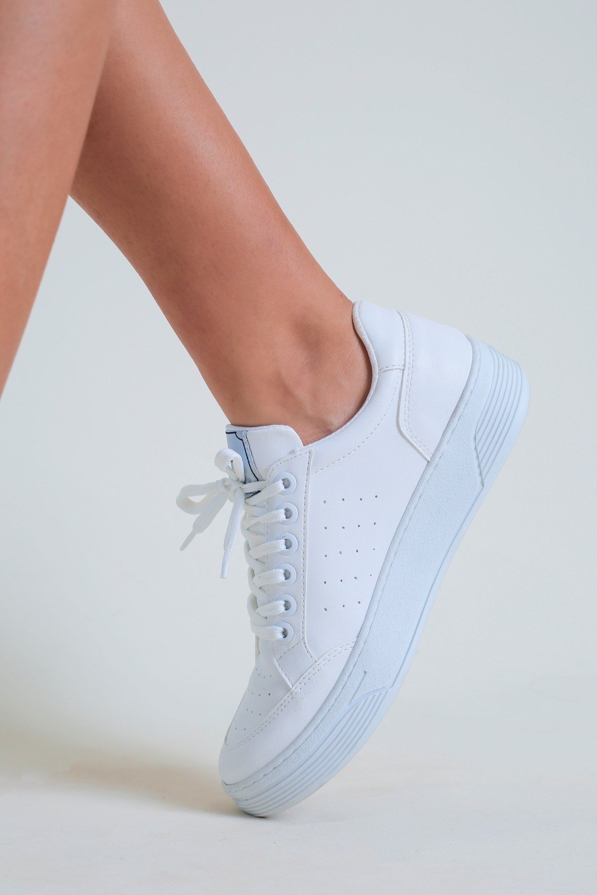 Celine Model Yeni Sezon Sneakers Spor Ayakkabi Beyaz - Still Durağı