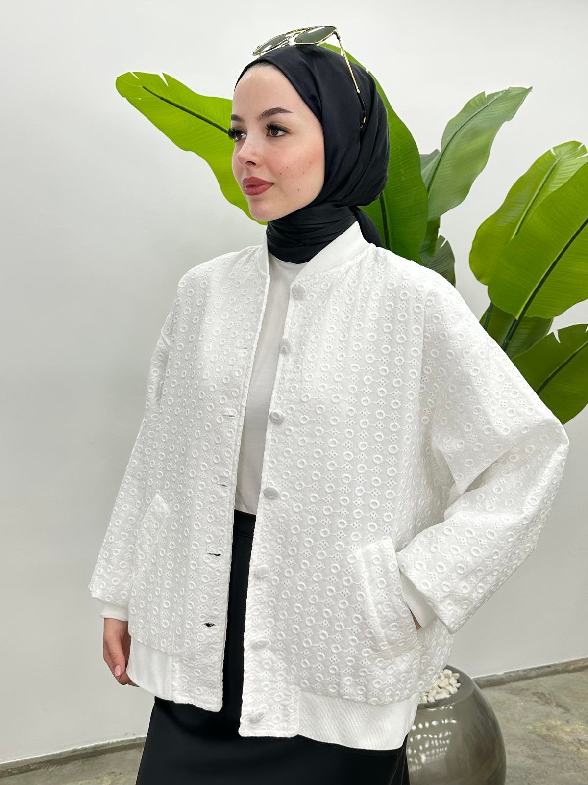 Bomber brodé sale