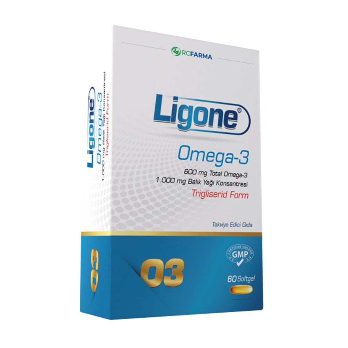 Ligone Omega 3 60 Kapsül | Vitamin Dolabı