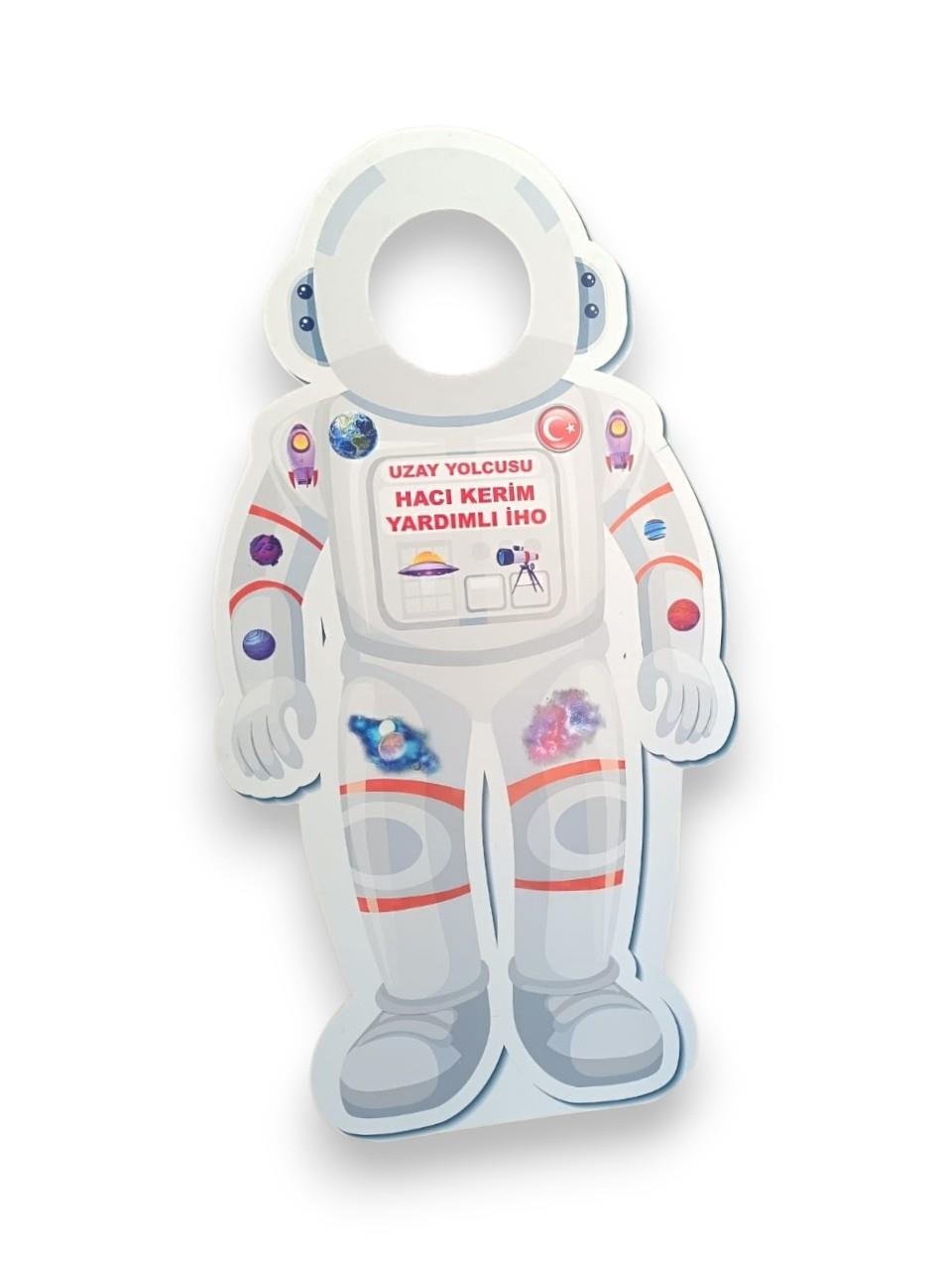 Okulekspres Özel Tasarım Astronıot Fotoğraf Maketi