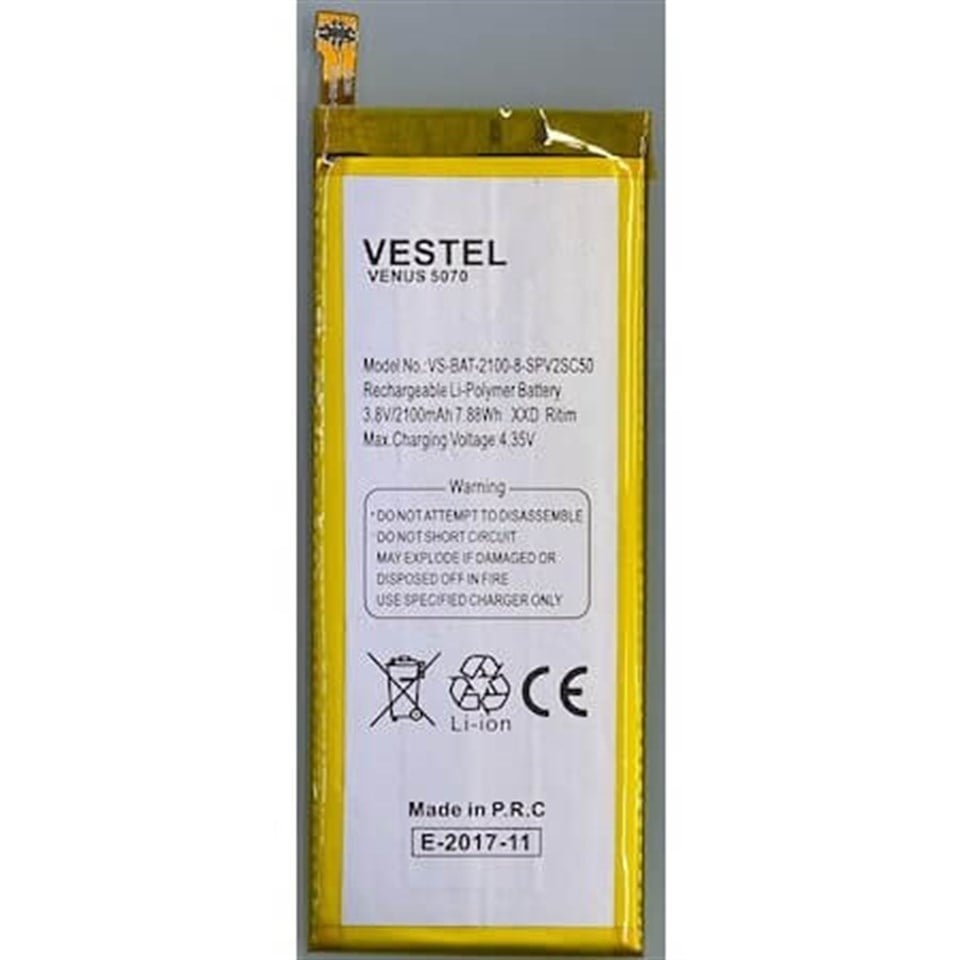 Vestel Venüs V3 5070 Batarya Pil - tekyerdenal.com