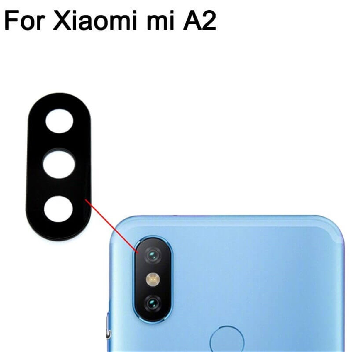 Xiaomi Mi A2 Lite Kamera Lensi - tekyerdenal.com