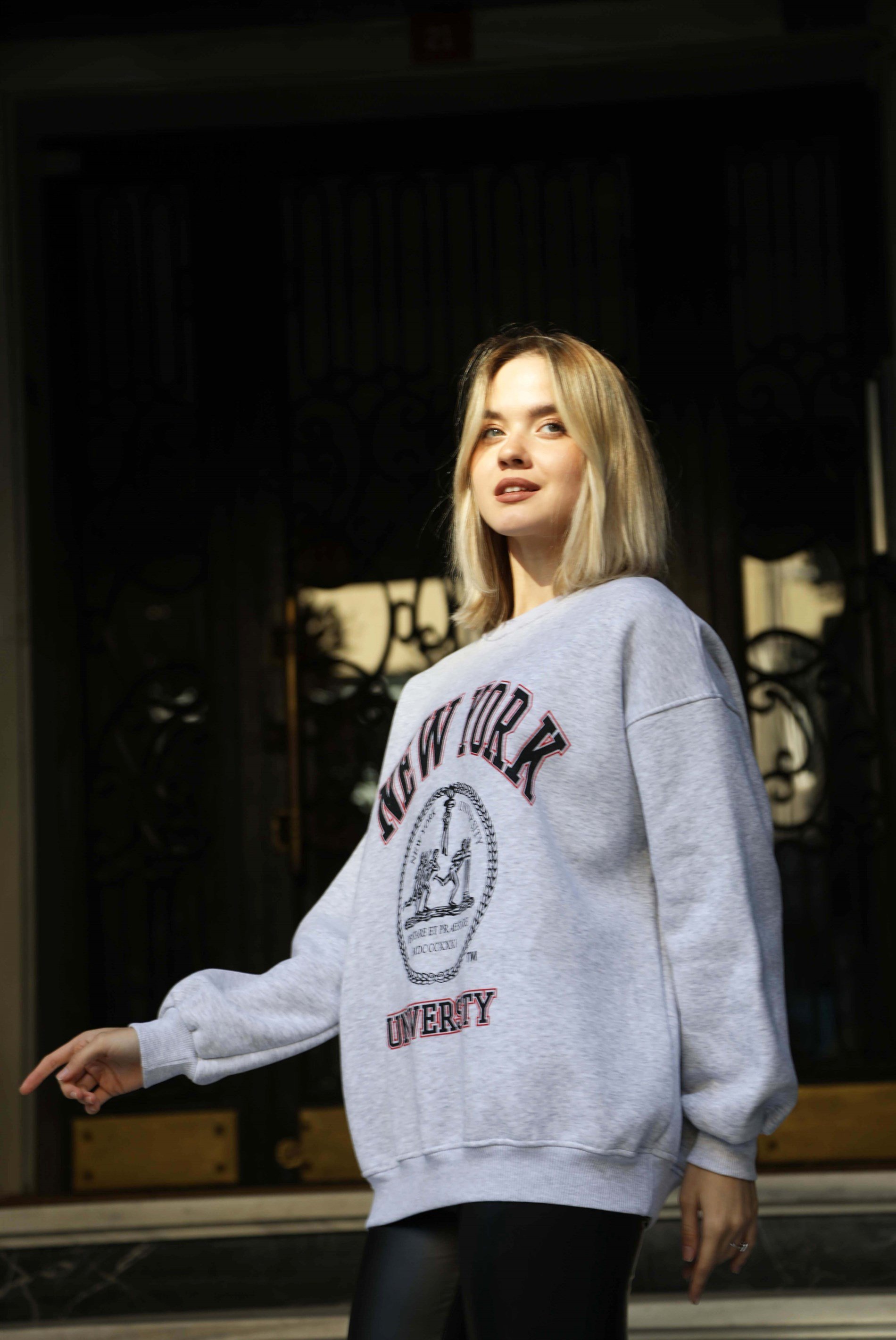 Women's New York Printed Sweatshirt
