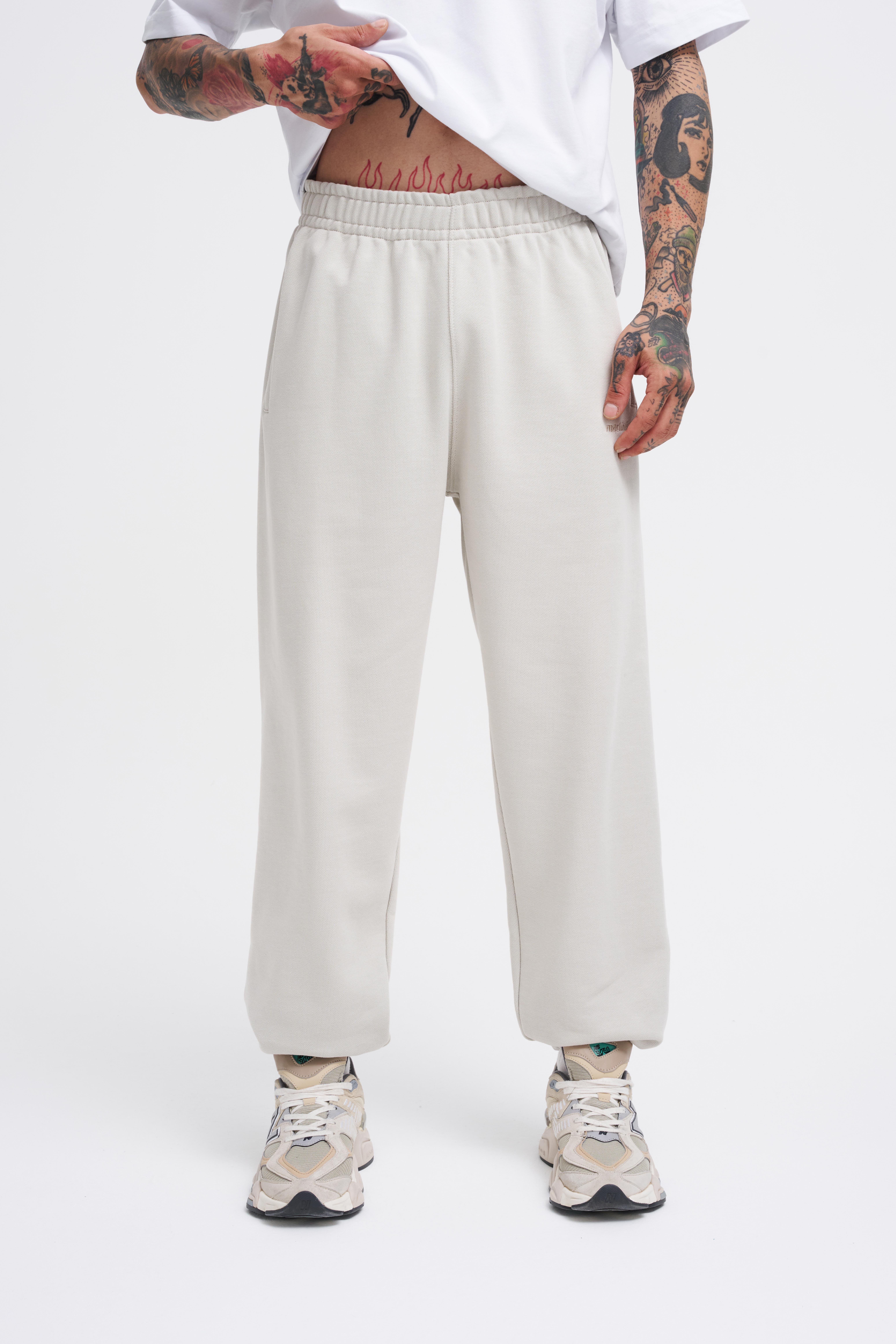 Erkek Basic Diagornel Jogger Gri Eşofman Altı