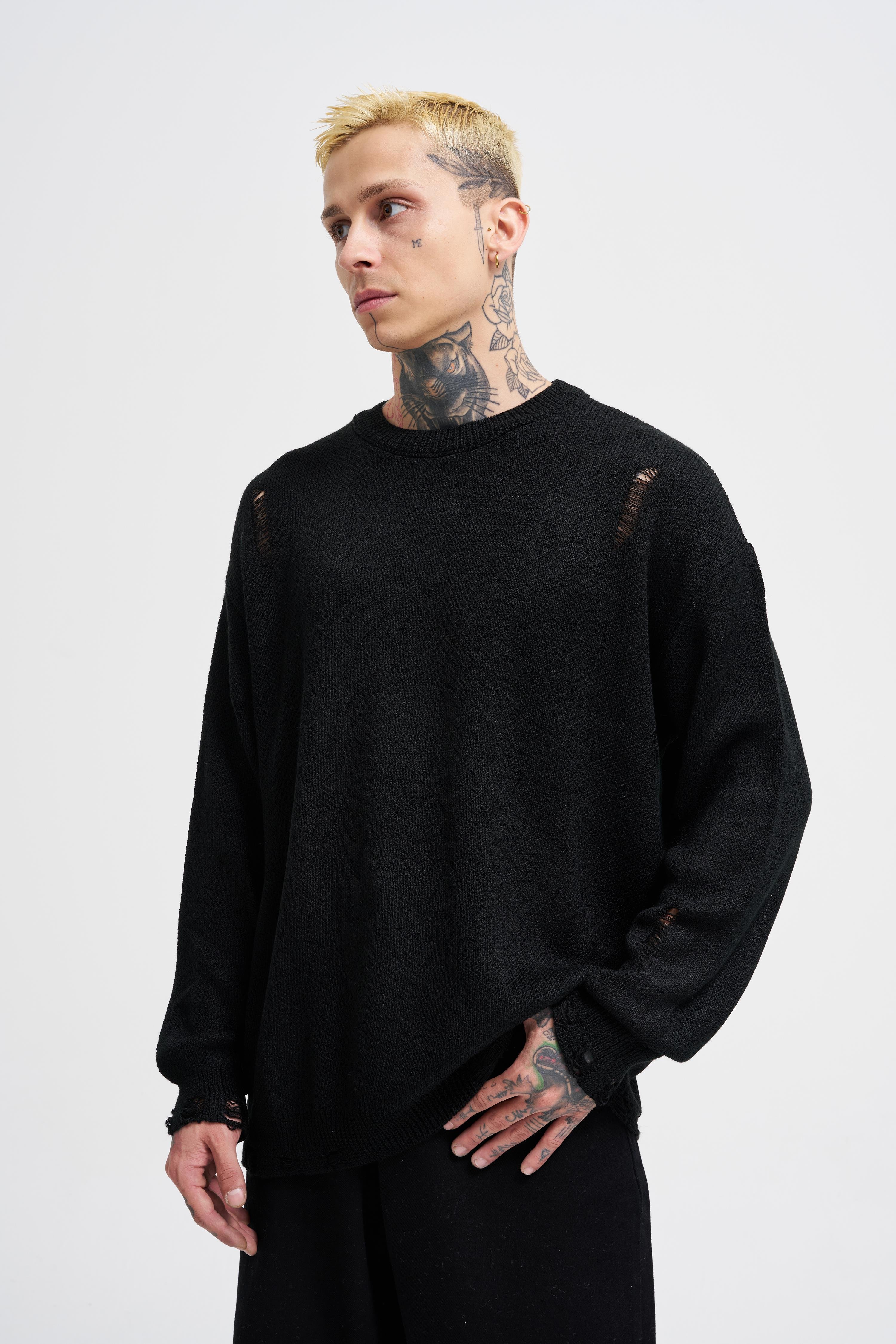 Erkek Basic Kazak Black