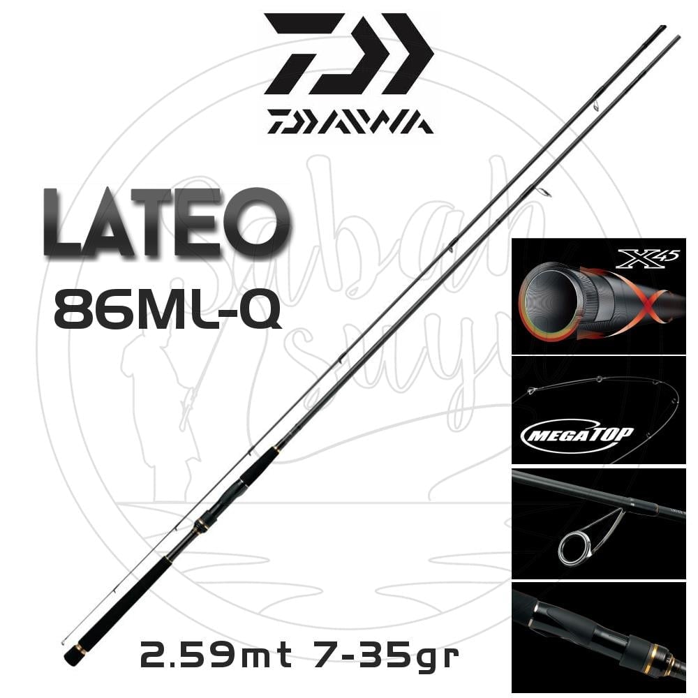 Daiwa Lateo 86ml Daiwa Lateo LT86MLQ 35 Gr Spin Kamış