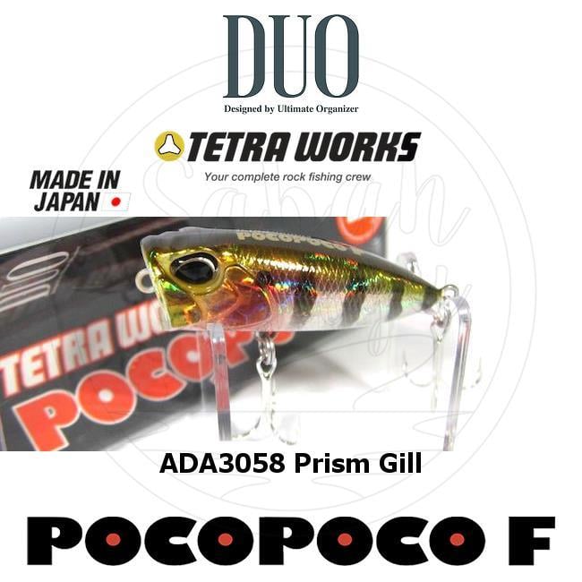 DUO International Topwater Micro Popper Lure Tetra Works POCOPOCO F