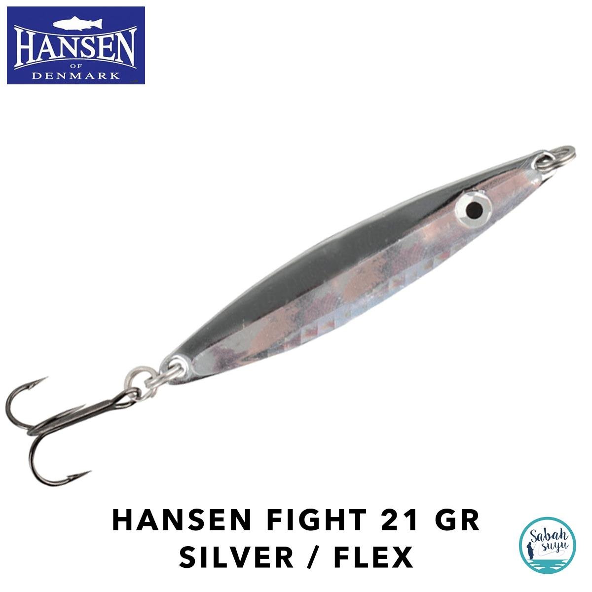 Hansen Fight Kaşık 7.6cm 21gr Silver/Flex