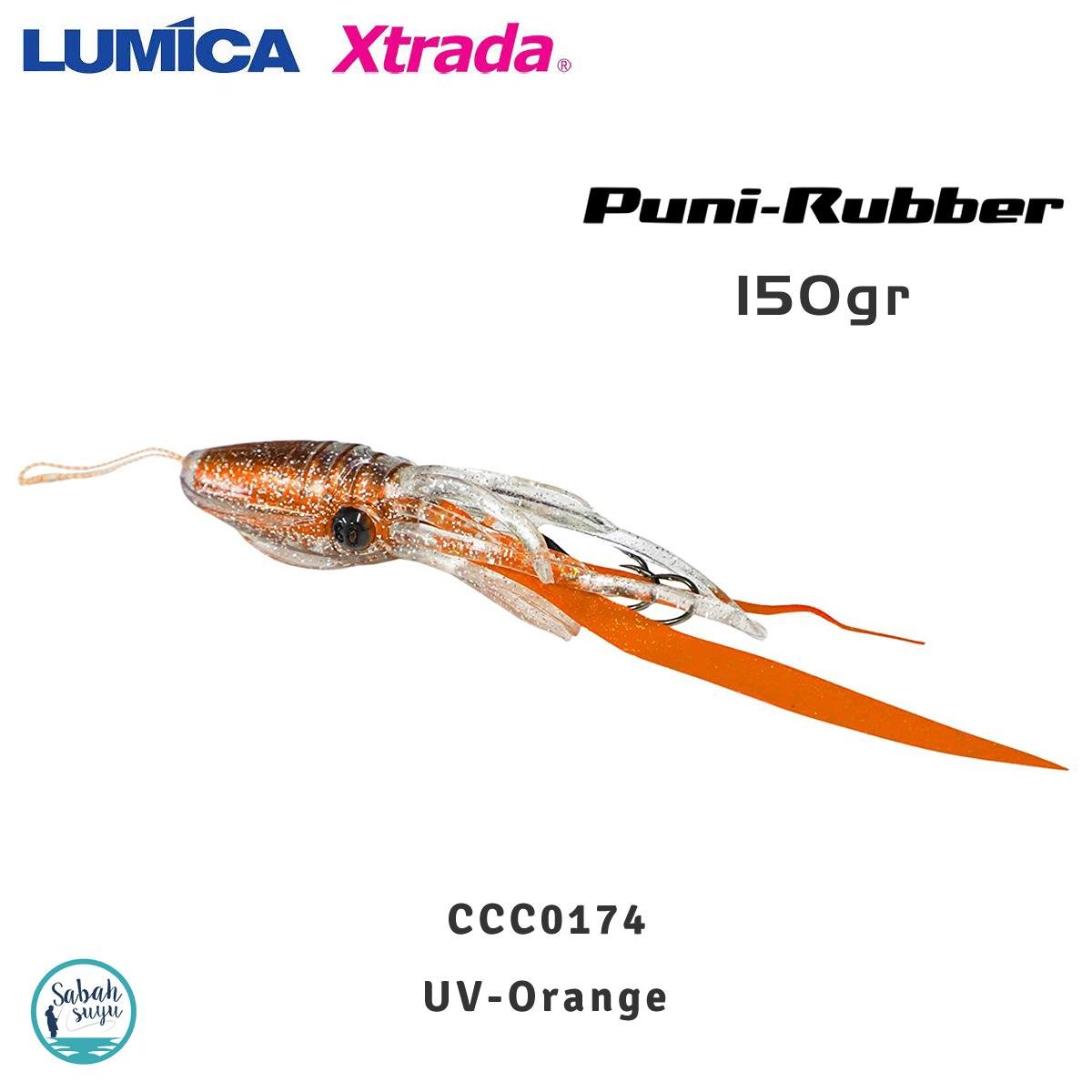 Lumica Xtrada Puni Rubber Tai Rubber Slider 150gr. C00174 UV Orange