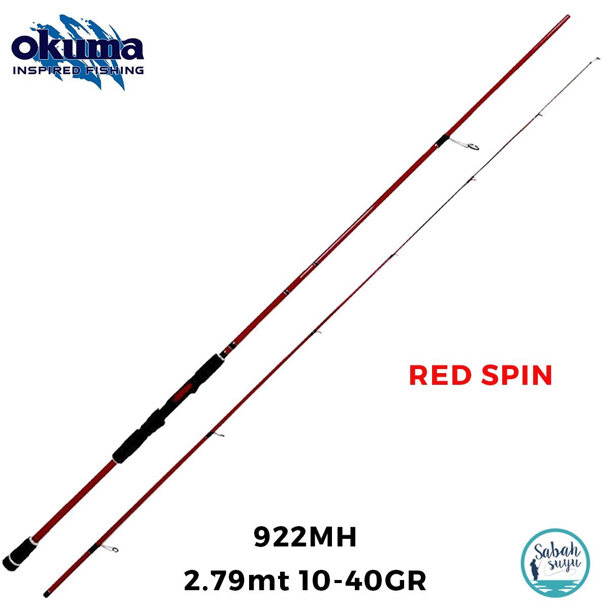 Okuma Red Spin 2.79 m 10-40 g (2P) Spin Kamış