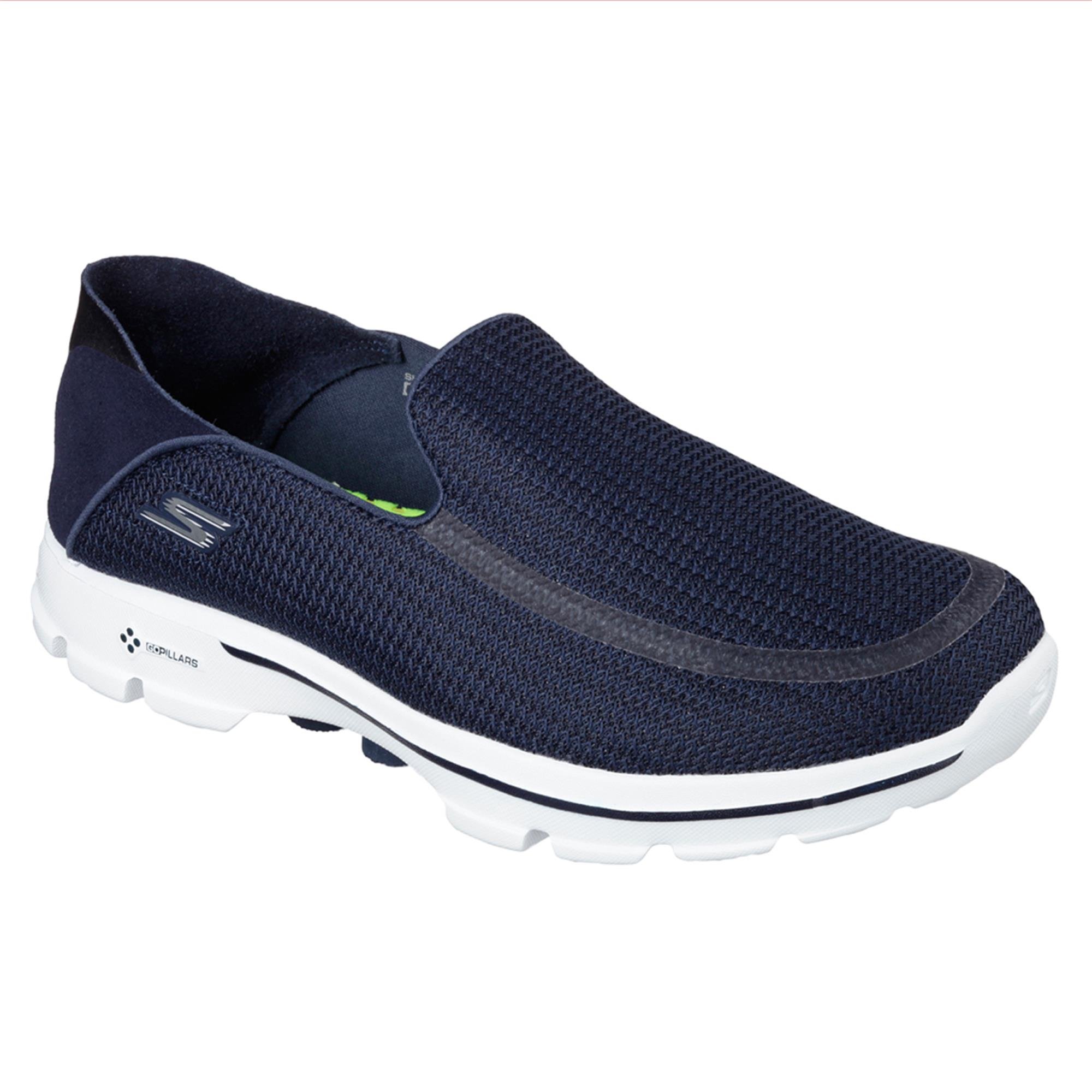 SKECHERS GO WALK 3 LOUNGE ERKEK AYAKKABI LAC VERT 054043 042