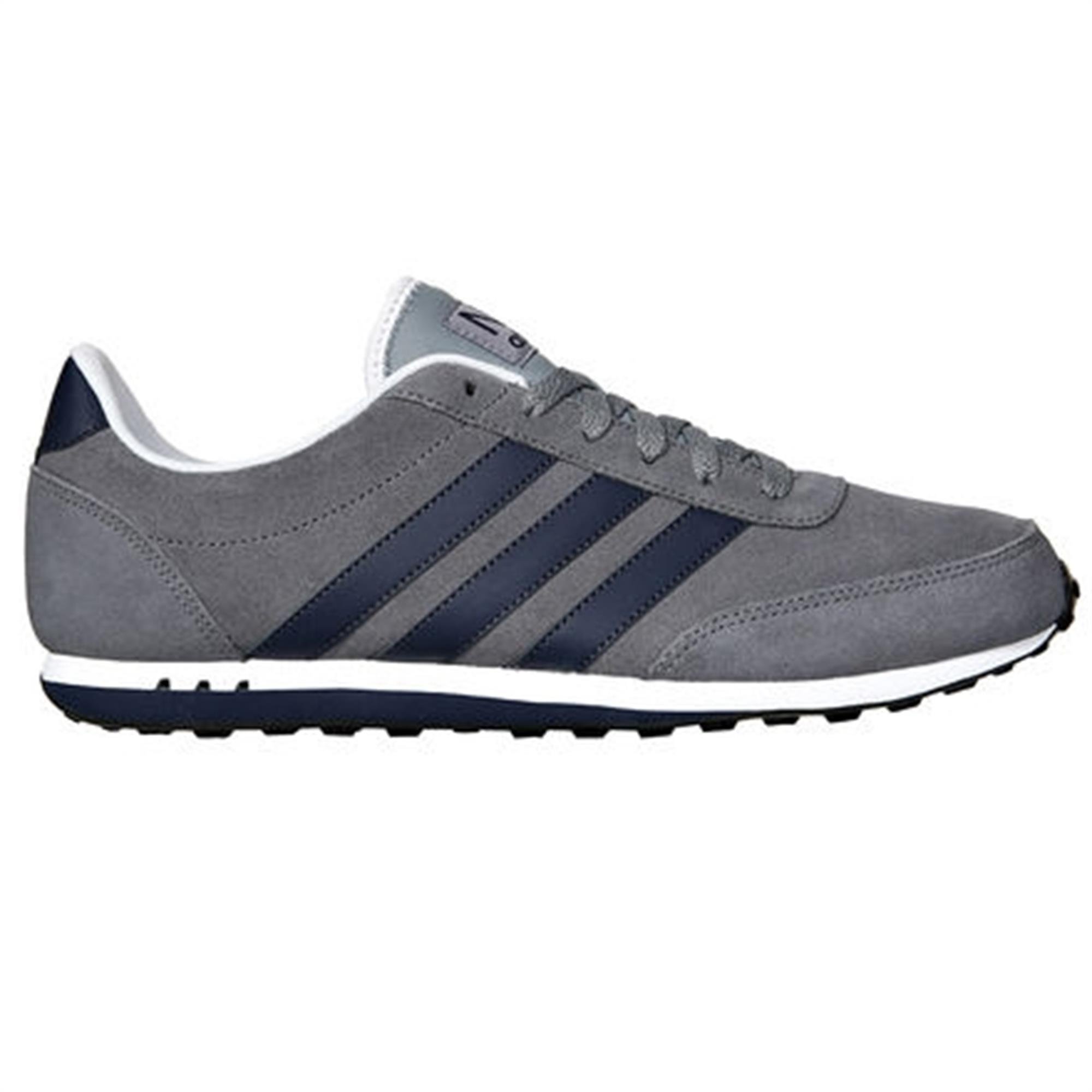 V RACER LEA SUEDE ADIDAS GRI SIYAH Etichet Sport