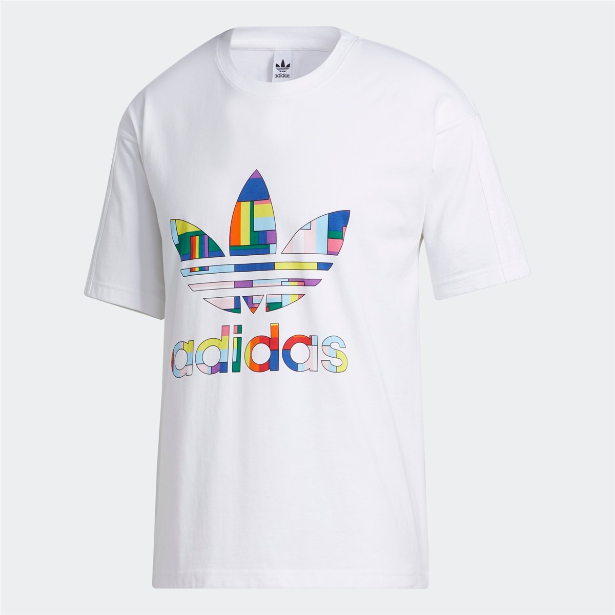 adidas Pride Flag Fill Erkek Ti rt GD0953 Etichet Sport