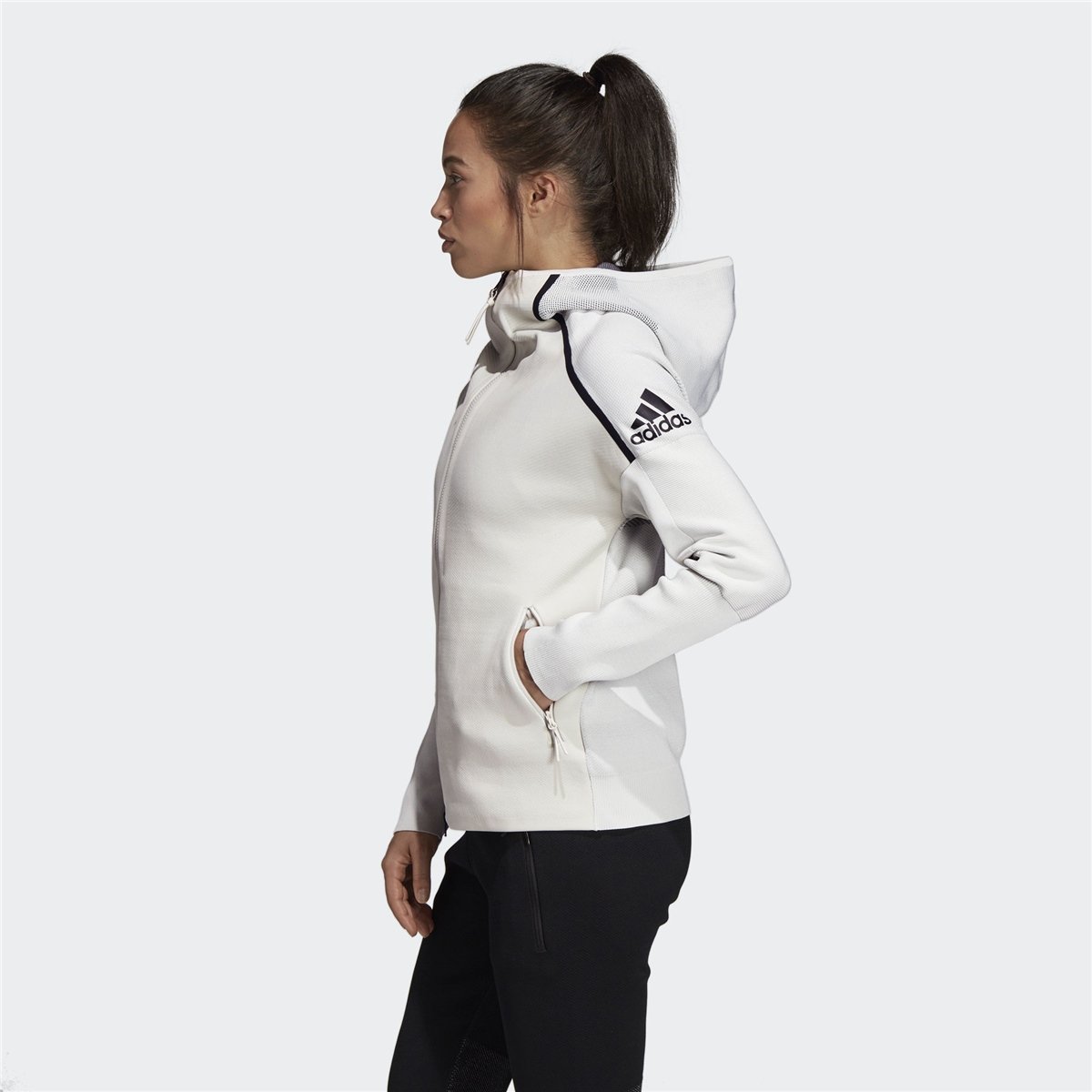 adidas W Z.N.E. Hoodie PK Kad n Sweatshirt DP3887 Etichet Sport