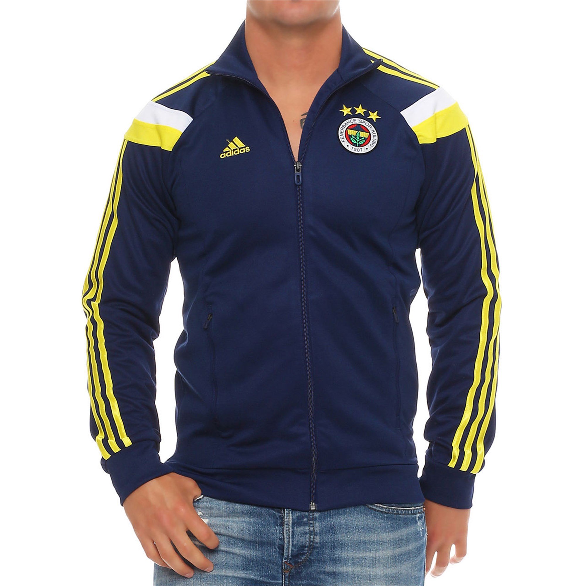 adidas Fenerbahçe Anthem Erkek Sweatshirt Ürün kodu: H77631 | Etichet Sport