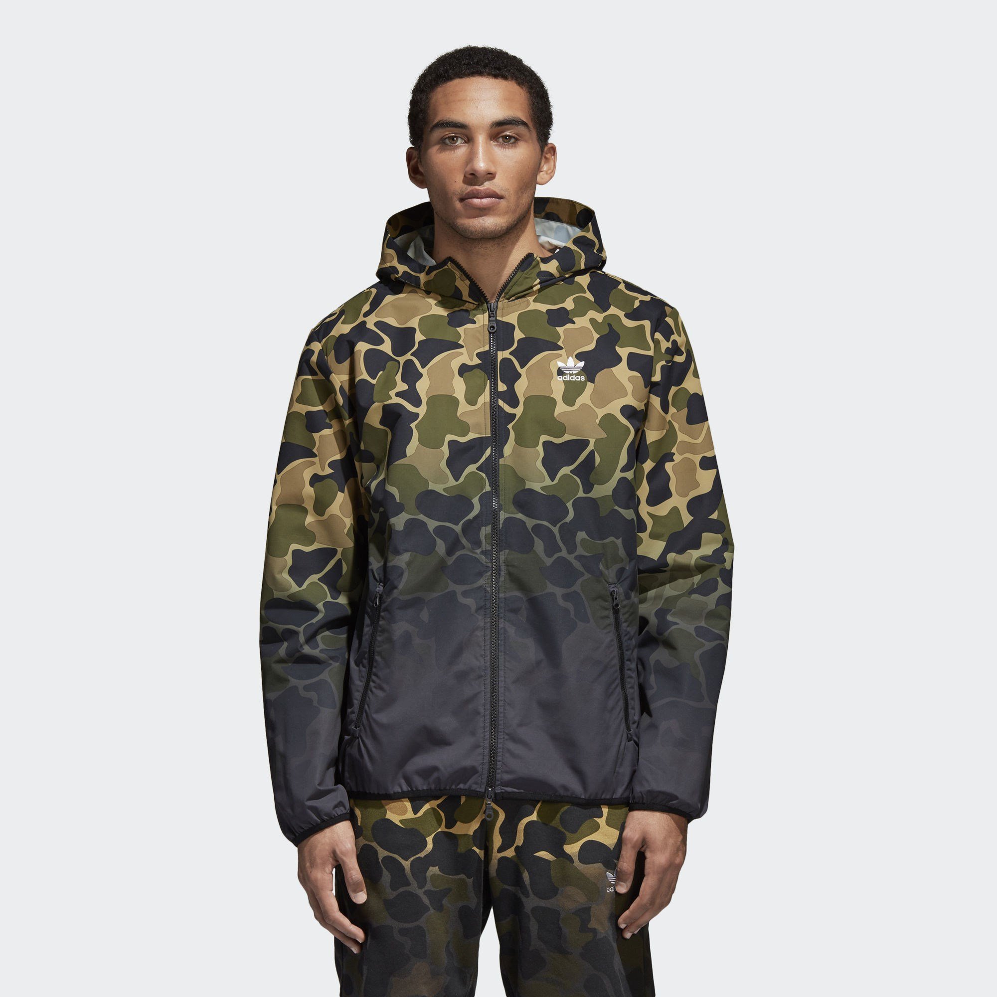 adidas Camo Windbreaker Erkek Ceket r n kodu CE1545 Etichet Sport