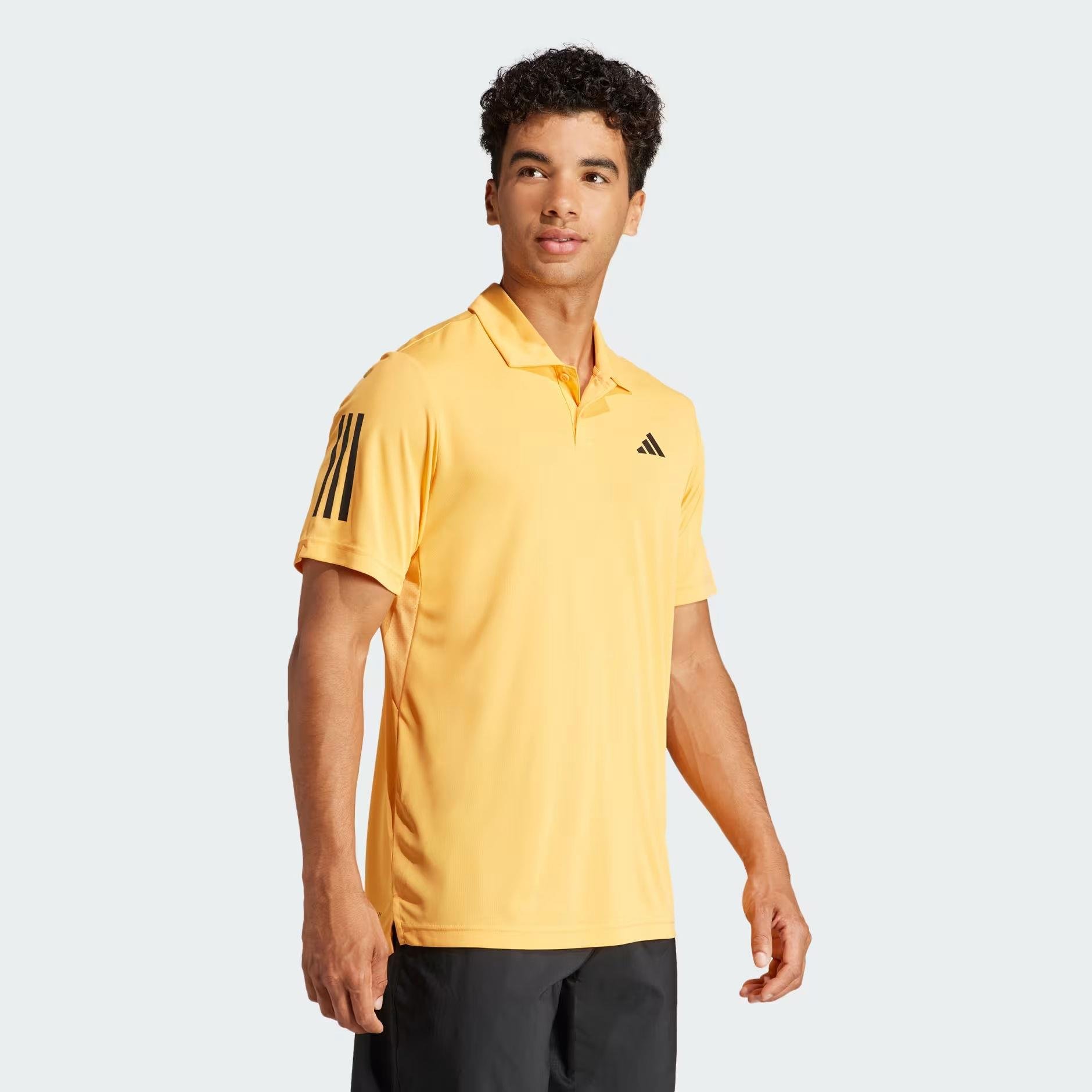 adidas Club 3 Stripes Polo Erkek Ti ort