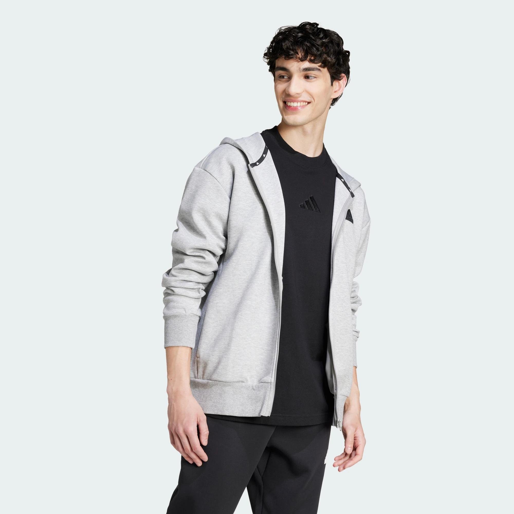 adidas Future Icons Doubleknit Erkek Sweatshirt IW8597